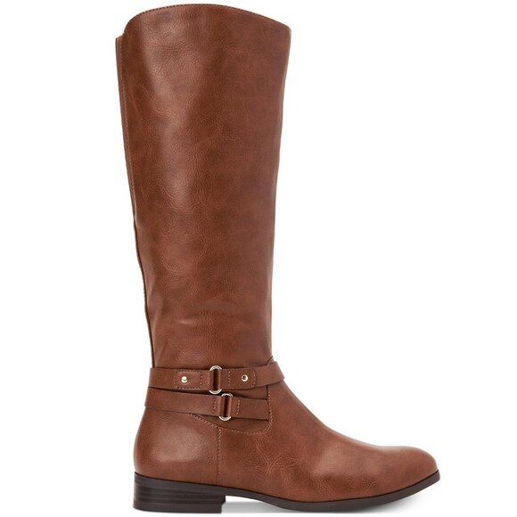 Women's Riding Boots, Style & Co  Kindell Tall Boots, Bourbon - Picture 2 of 5